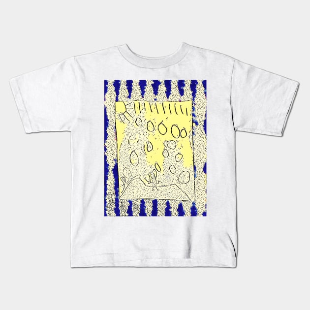 Snowy and Rainy Kids T-Shirt by Tovers